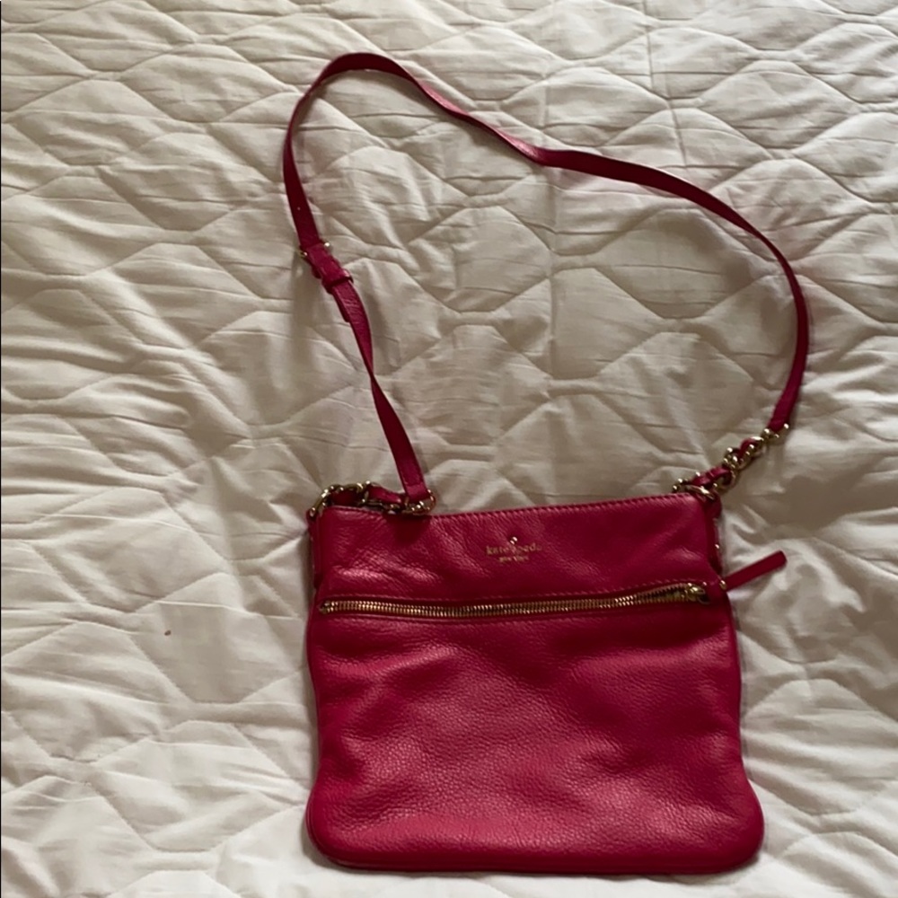 Kate spade pink crossbody purse